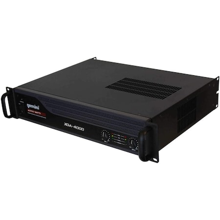 Gemini Professional Power Amplifier, 4000 Watt Instant Peak Power XGA-4000